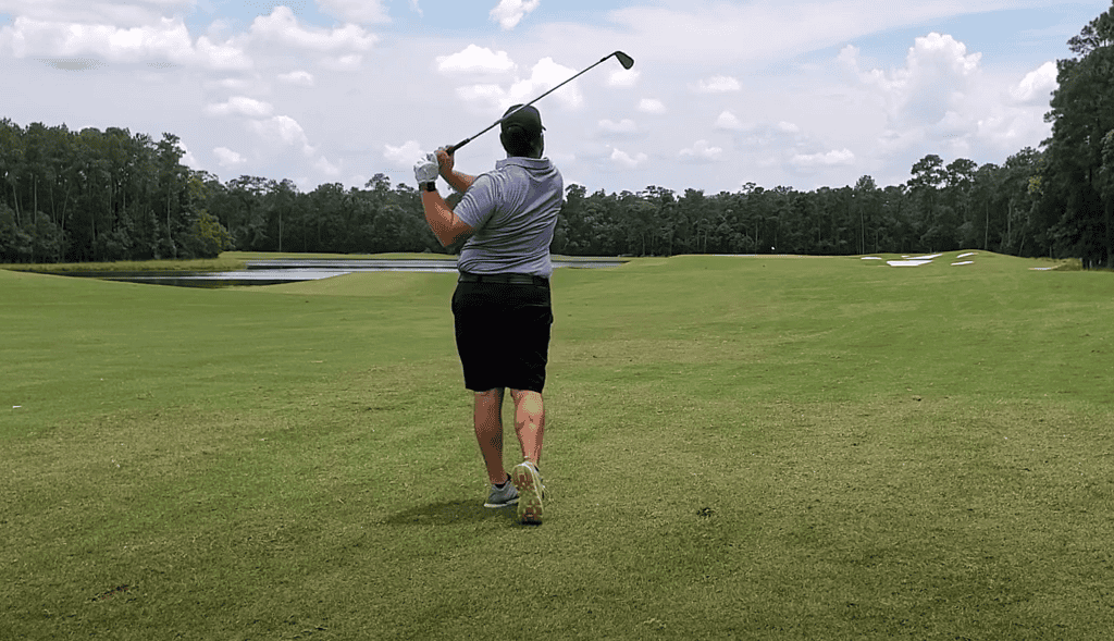 man playing golf at Golf Club of Houston