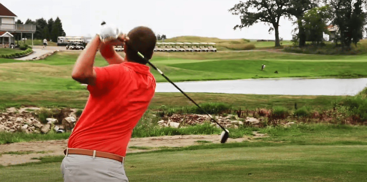 man playing golf at Wildcat Golf Club